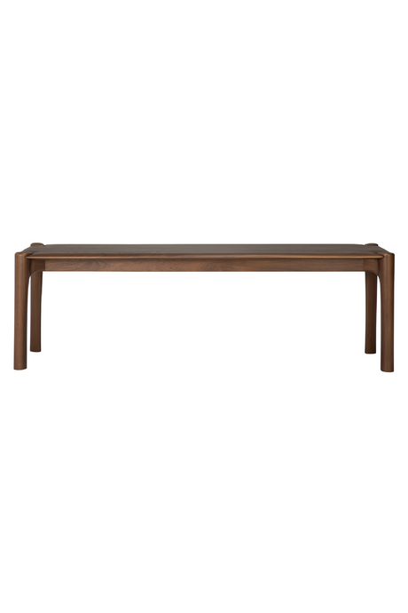 Brown Teak Bench | Ethnicraft PI | Oroa.com