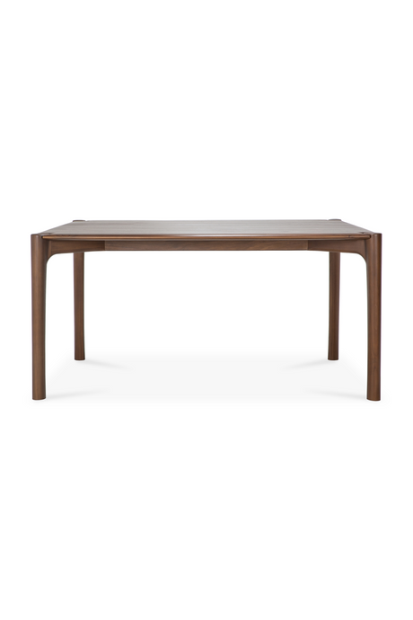 Varnished Teak Dining Table | Ethnicraft PI | Oroa.com