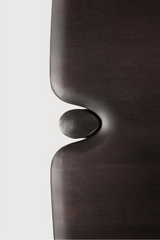 Dark Brown Teak Console Table | Ethnicraft PI | Oroa.com