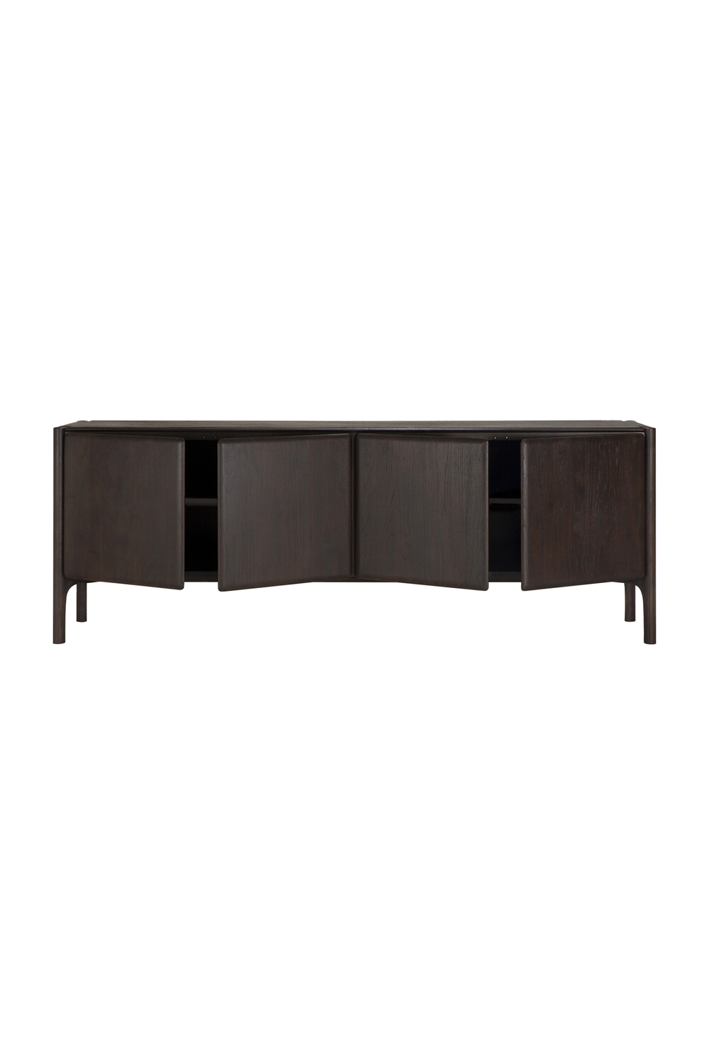 Curved Wood Sideboard | Ethnicraft PI | Oroa.com