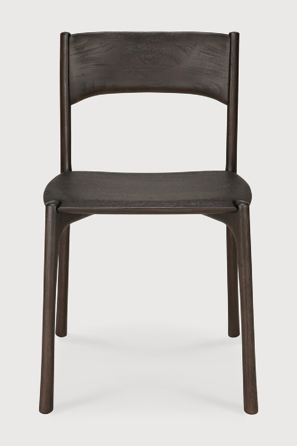 Dark Brown Teak Dining Chair | Ethnicraft PI | Oroa.com