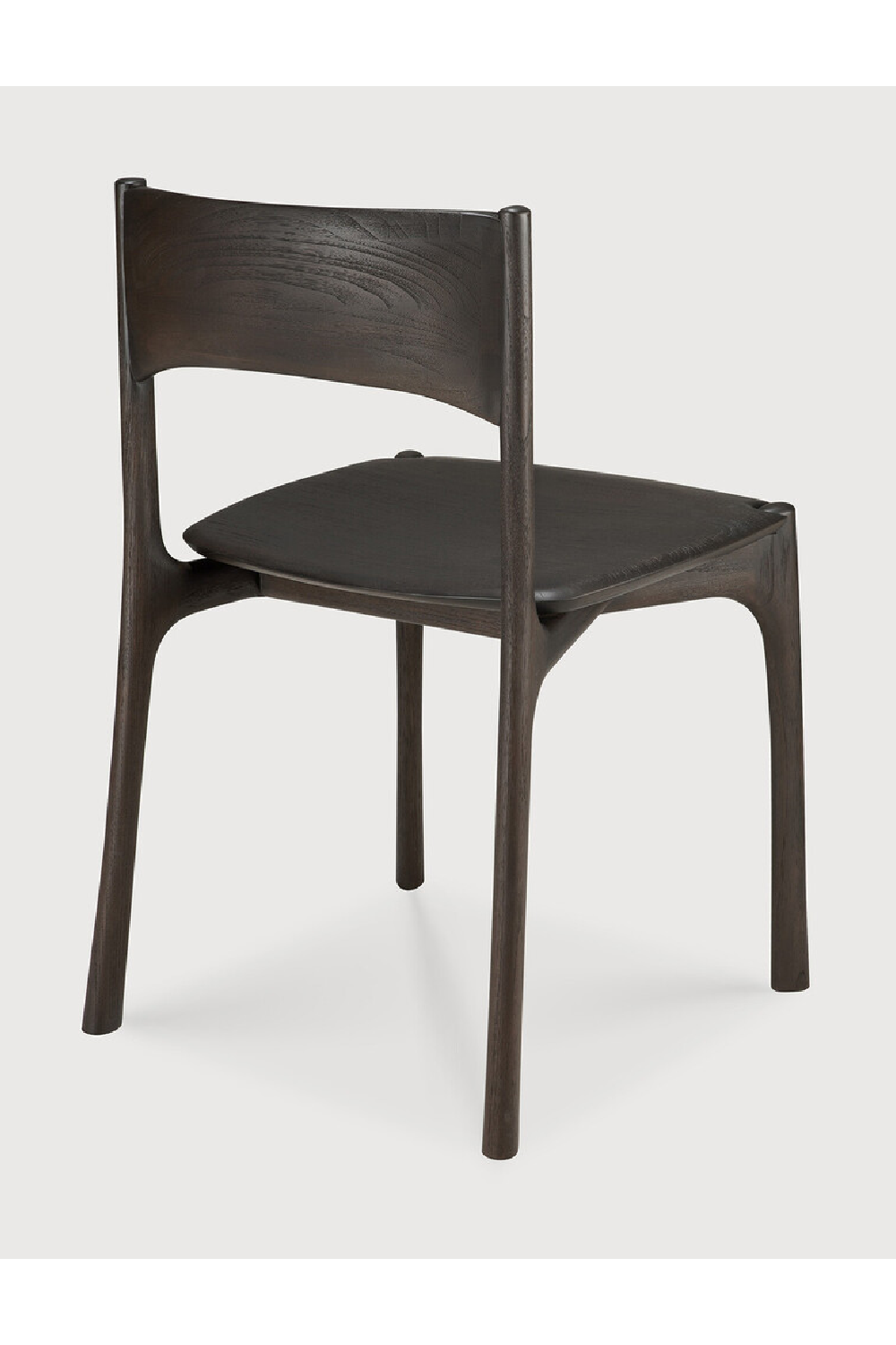 Dark Brown Teak Dining Chair | Ethnicraft PI | Oroa.com