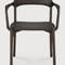 Dark Brown Teak Dining Chair | Ethnicraft PI | Oroa.com