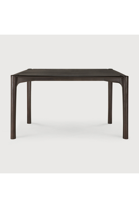 Varnished Teak Dining Table | Ethnicraft PI | Oroa.com