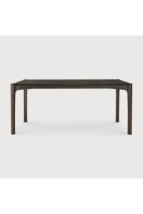 Varnished Teak Dining Table | Ethnicraft PI | Oroa.com