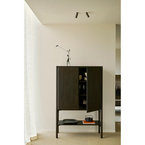   Natural Oak 2-Door Cupboard | Oroa.com