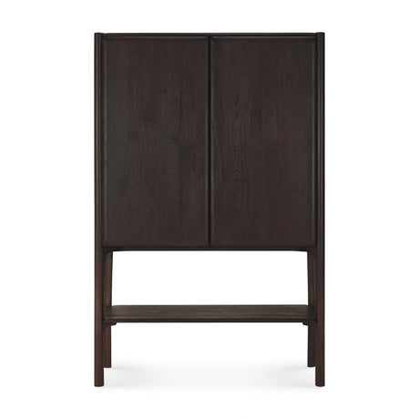 Natural Oak 2-Door Cupboard | Ethnicraft Pi | Oroa.com