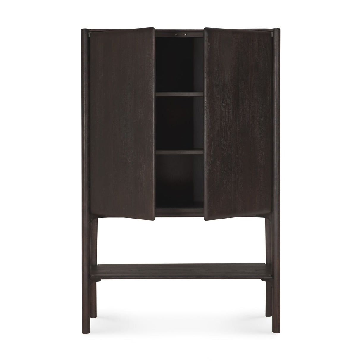 Natural Oak 2-Door Cupboard | Ethnicraft Pi | Oroa.com
