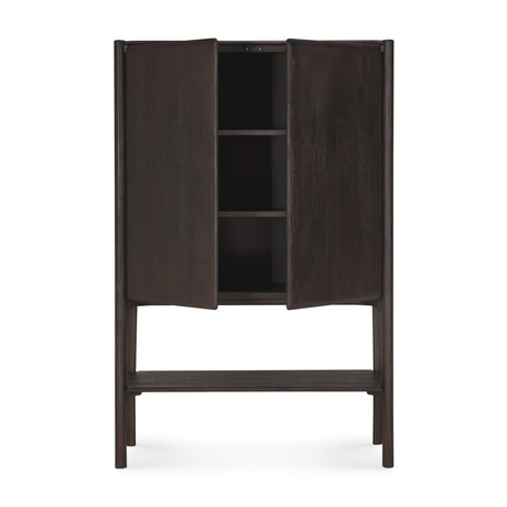 Natural Oak 2-Door Cupboard | Ethnicraft Pi | Oroa.com