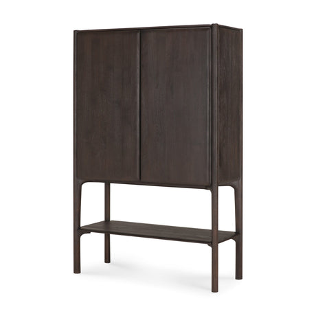 Natural Oak 2-Door Cupboard | Ethnicraft Pi | Oroa.com