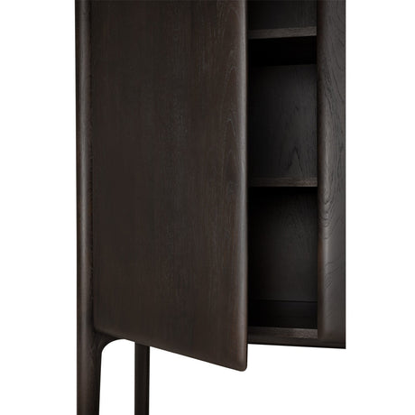 Natural Oak 2-Door Cupboard | Ethnicraft Pi | Oroa.com