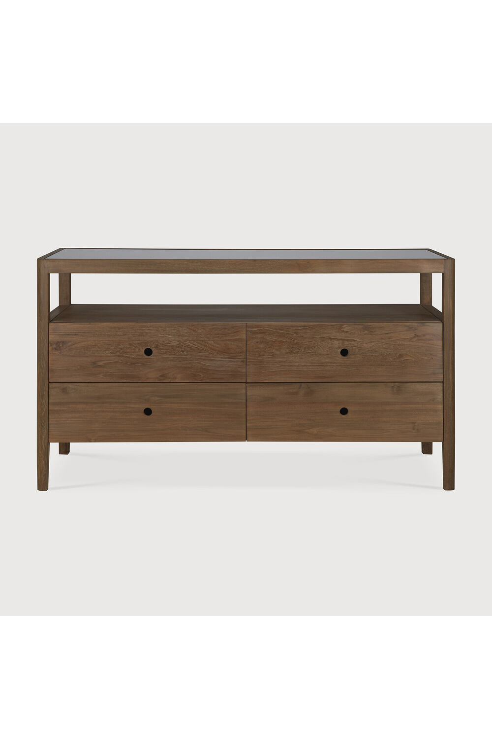 4-Drawer Oak Dresser | Ethnicraft Spindle | Oroa.com