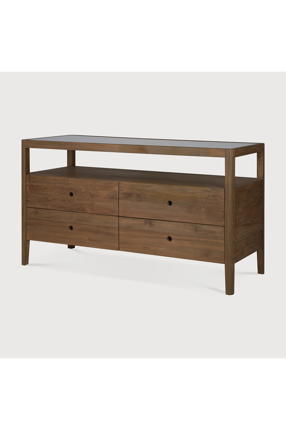 4-Drawer Oak Dresser | Ethnicraft Spindle | Oroa.com