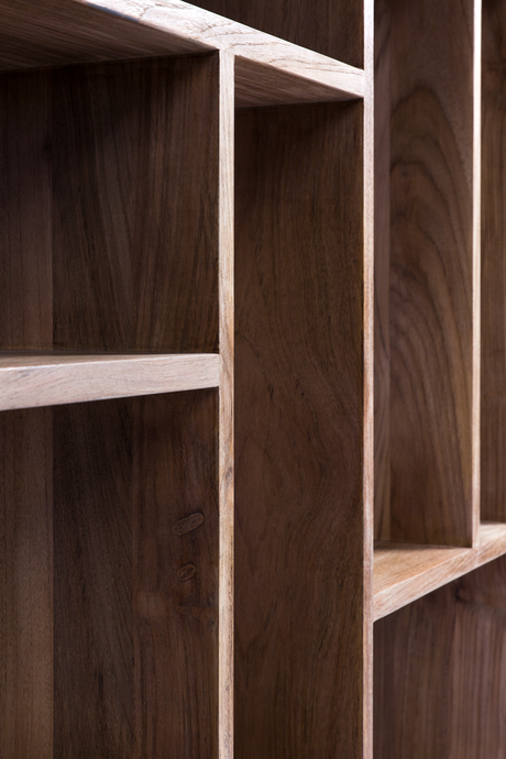 Multilevel Shelf Bookcase | Ethnicraft M | OROA.COM