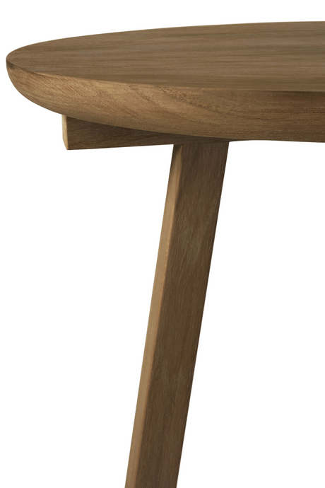 Minimalist Round Side Table | Ethnicraft Tripod | Oroa.com