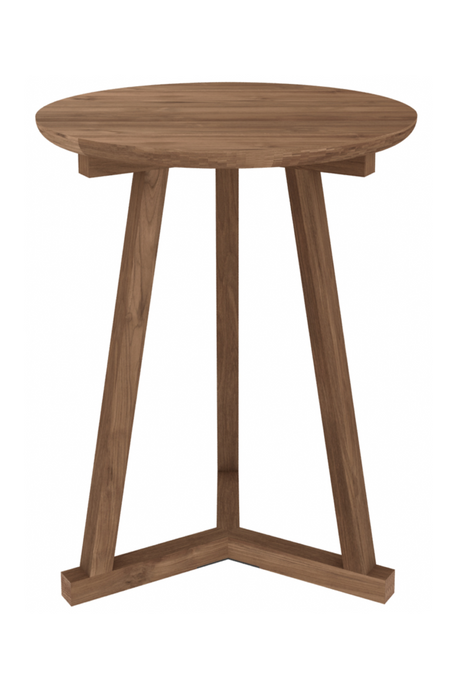 Minimalist Round Side Table | Ethnicraft Tripod | Oroa.com