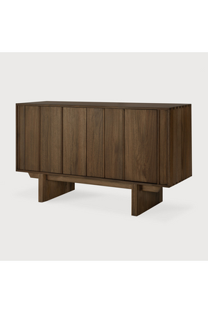 Teak Panel Sideboard | Ethnicraft Pillar | Oroa.com