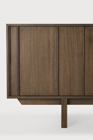 Teak Panel Sideboard | Ethnicraft Pillar | Oroa.com
