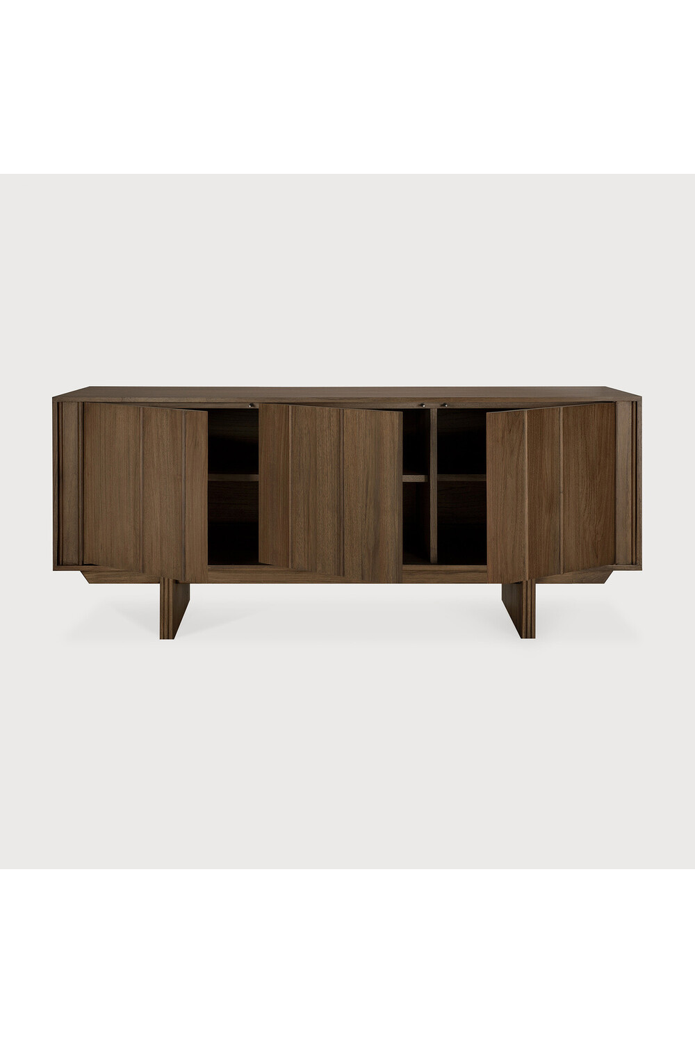 Teak Panel Sideboard | Ethnicraft Pillar | Oroa.com