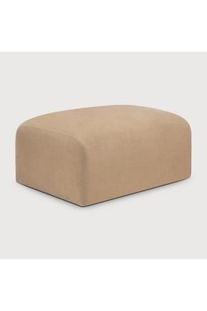Stitched Detail Footstool | Ethnicraft Bulky | Oroa.com