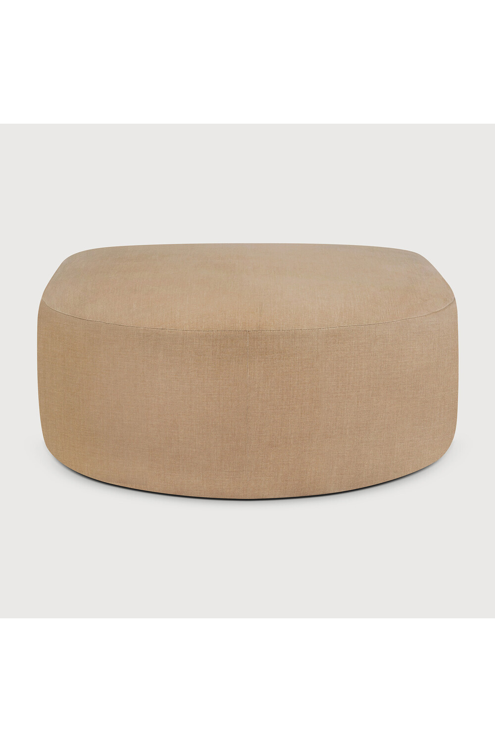 Stitched Detail Footstool | Ethnicraft Bulky | Oroa.com