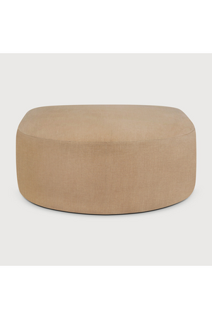Stitched Detail Footstool | Ethnicraft Bulky | Oroa.com