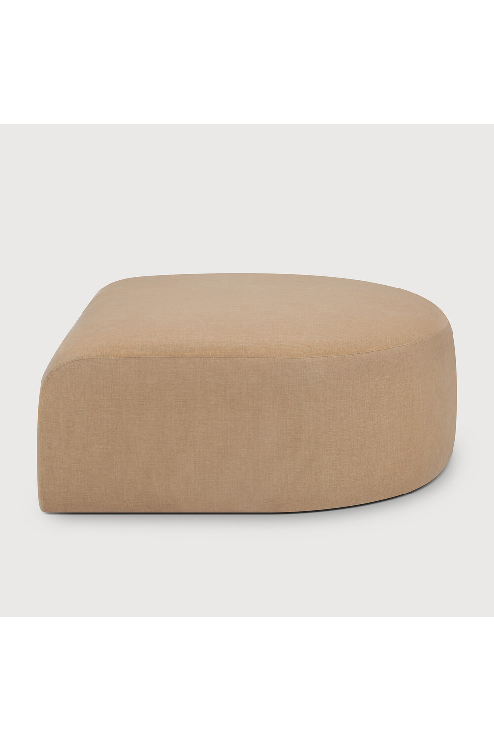 Stitched Detail Footstool | Ethnicraft Bulky | Oroa.com