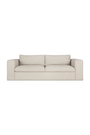 Upholstered 3-Seater Lounge Sofa | Ethnicraft Mellow | Oroa.com