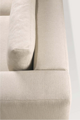 Upholstered 3-Seater Lounge Sofa | Ethnicraft Mellow | Oroa.com