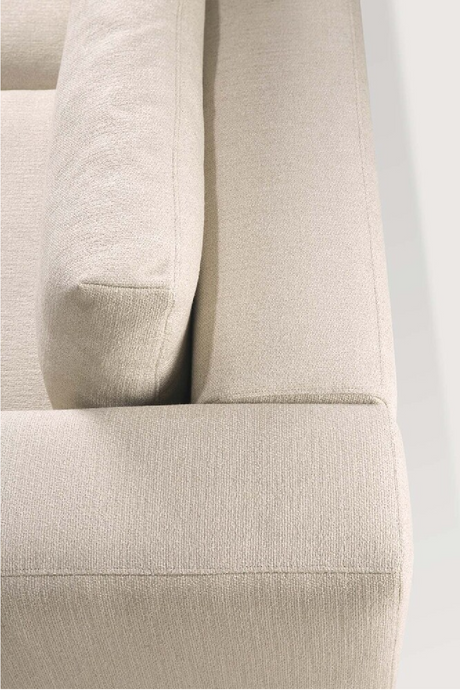 Upholstered 3-Seater Lounge Sofa | Ethnicraft Mellow | Oroa.com