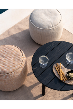 Round Outdoor Pouf | Ethnicraft Donut | Oroa.com