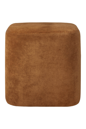 Velvet Minimalist Pouf | Ethnicraft Cube | Oroa.com