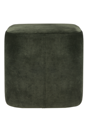 Velvet Minimalist Pouf | Ethnicraft Cube | Oroa.com