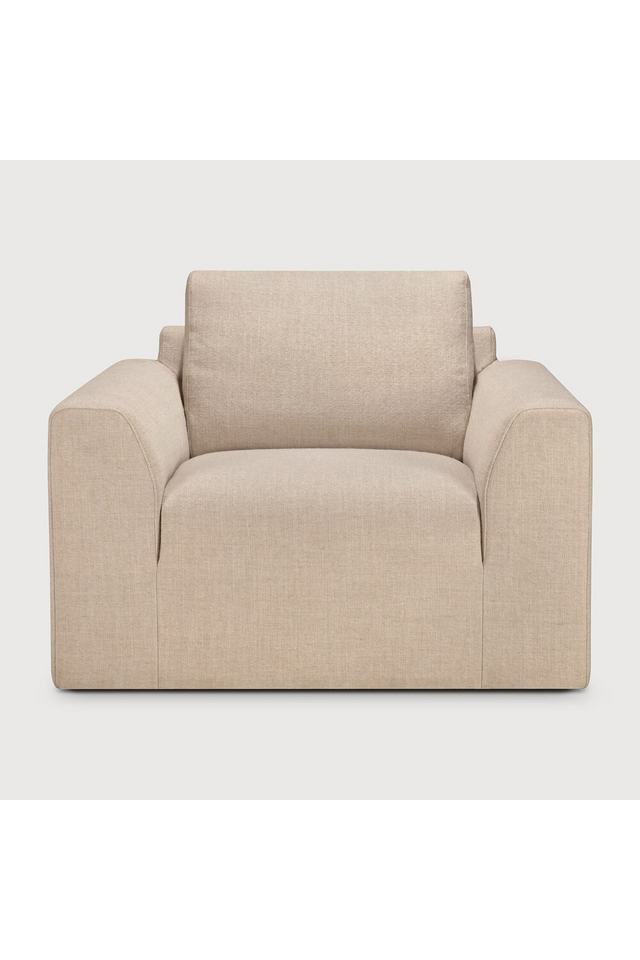 Cream Lounge Chair | Ethnicraft Ease | Oroa.com