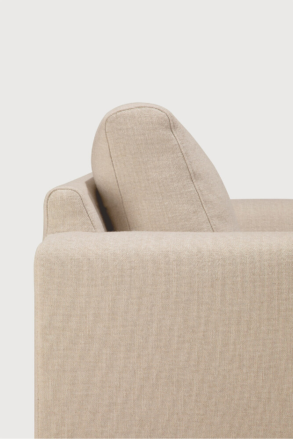 Cream Lounge Chair | Ethnicraft Ease | Oroa.com