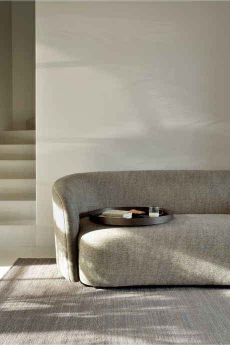 Curved Back 3-Seater Sofa – Ellipse – material finish alternate view 10