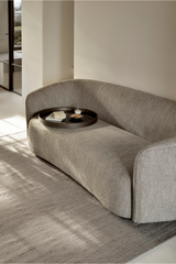 Curved Back 3-Seater Sofa – Ellipse – material finish alternate view 9