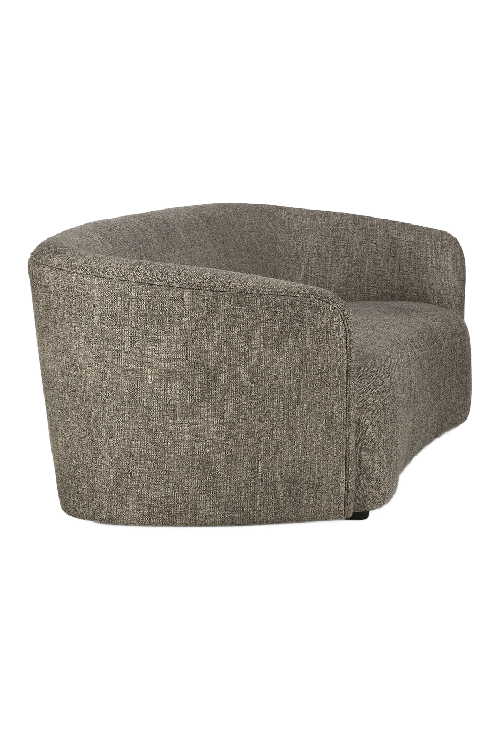 Curved Back 3-Seater Sofa | Ethnicraft Ellipse | Oroa.com
