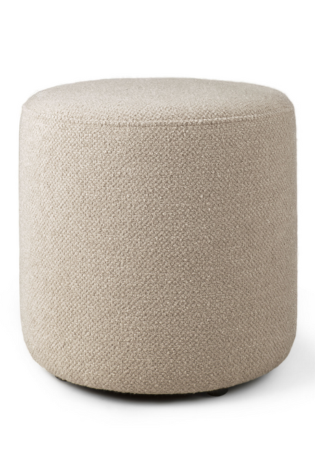 Round Fabric Pouf | Ethnicraft Barrow | Oroa.com