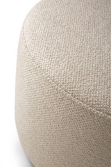 Round Fabric Pouf | Ethnicraft Barrow | Oroa.com