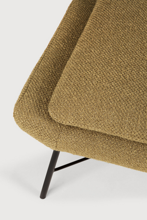 50's Inspired Upholstered Footstool | Ethnicraft Barrow | Oroa.com