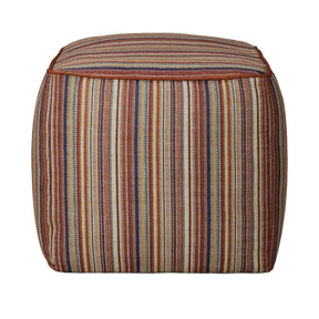 Modern or European furniture - Stripe Outdoor Ottoman - www.oroa.com