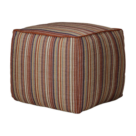 Modern or European furniture - Stripe Outdoor Ottoman - www.oroa.com