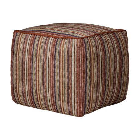 Modern or European furniture - Stripe Outdoor Ottoman - www.oroa.com