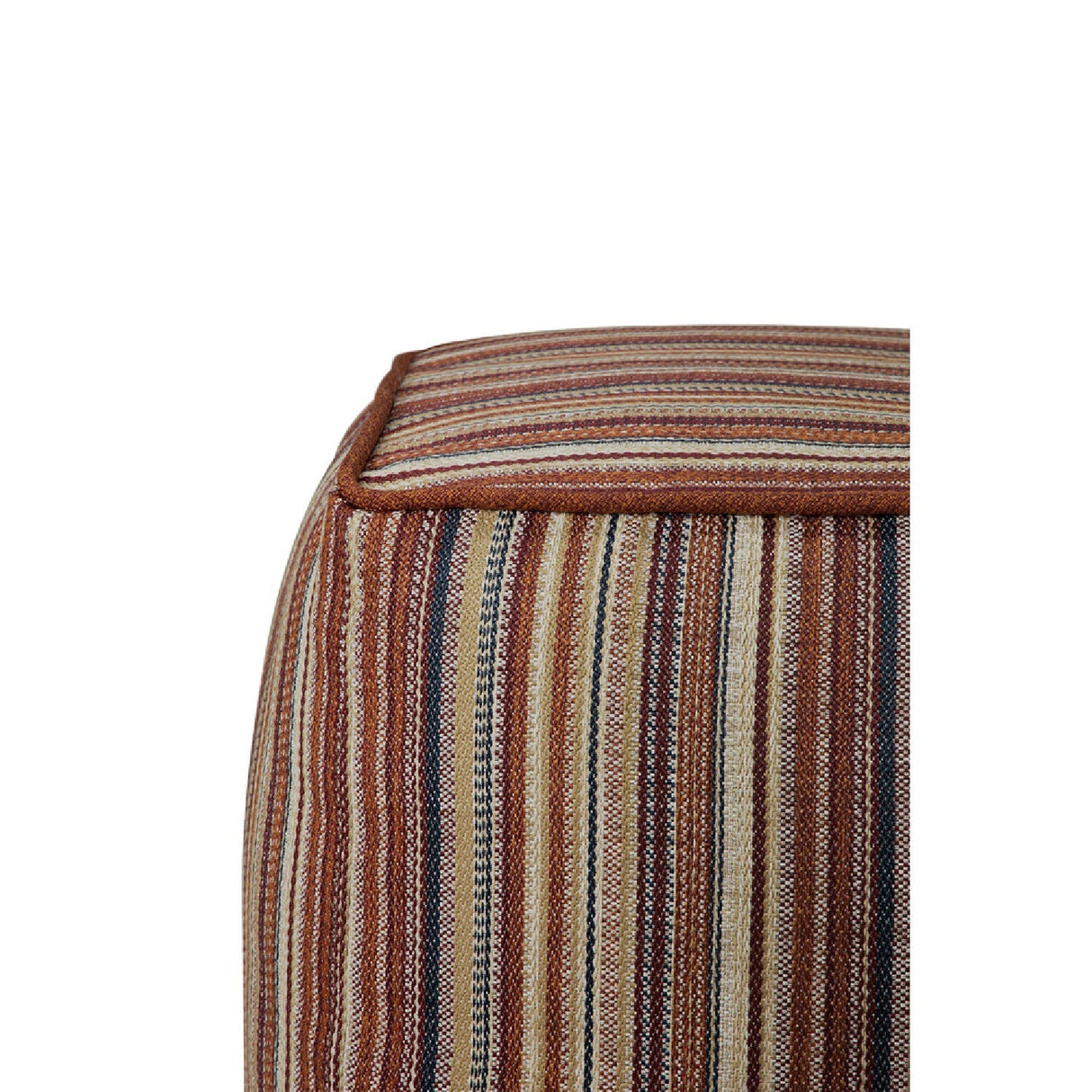 Modern or European furniture - Stripe Outdoor Ottoman - www.oroa.com
