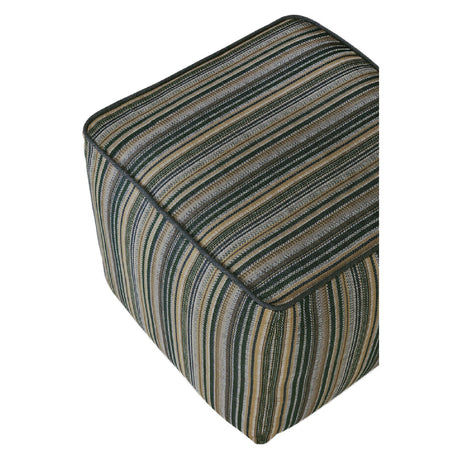 Modern or European furniture - Stripe Outdoor Ottoman - www.oroa.com
