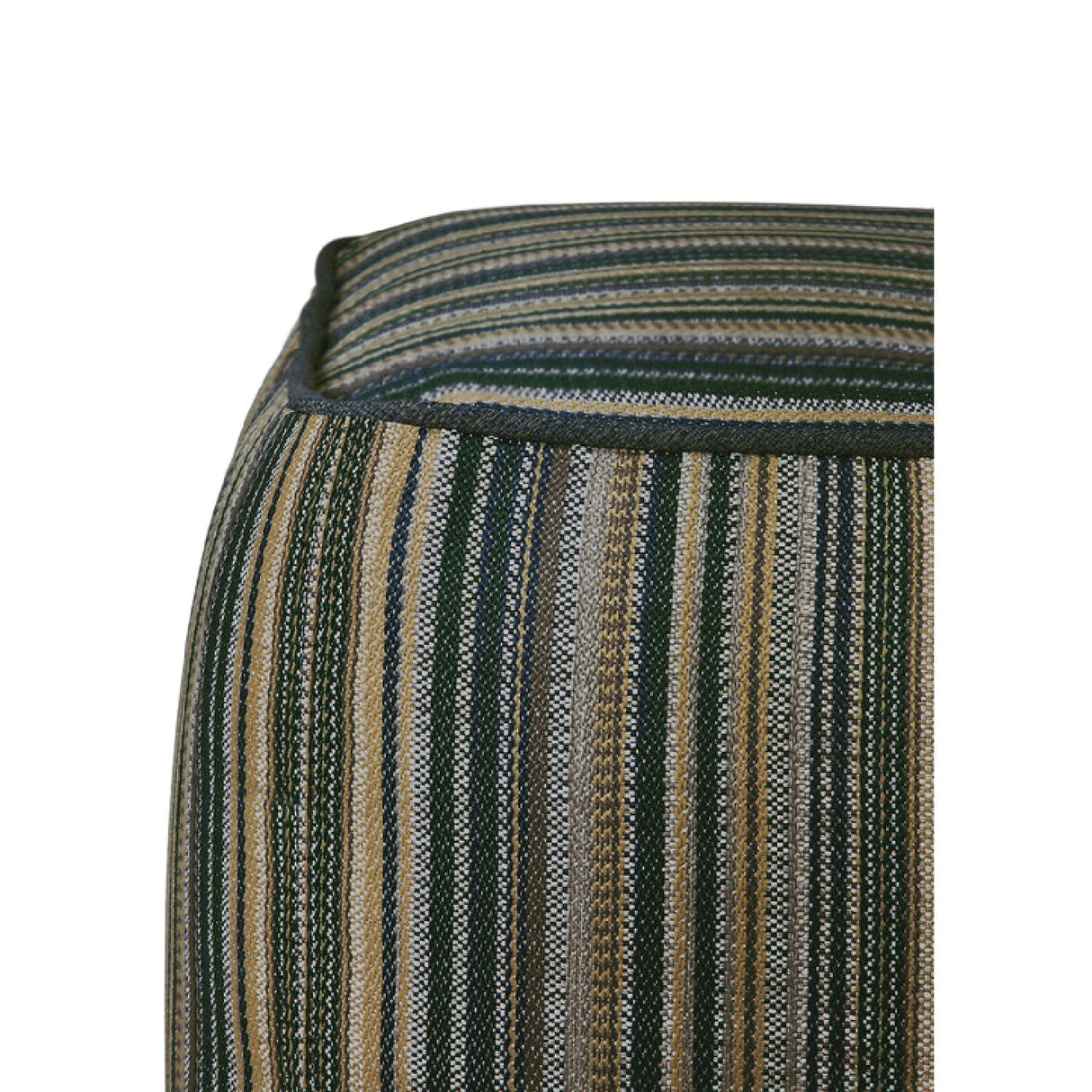 Modern or European furniture - Stripe Outdoor Ottoman - www.oroa.com