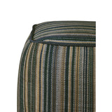 Modern or European furniture - Stripe Outdoor Ottoman - www.oroa.com