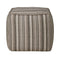 Modern or European furniture - Stripe Outdoor Ottoman - www.oroa.com