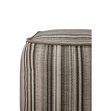Modern or European furniture - Stripe Outdoor Ottoman - www.oroa.com
